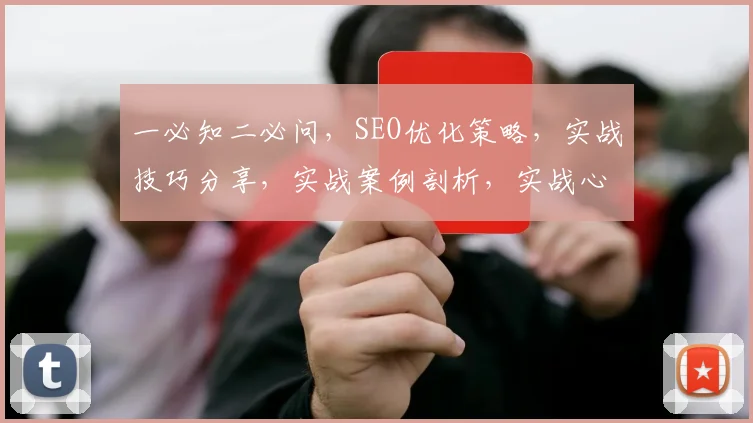 一必知二必问，SEO优化策略，实战技巧分享，实战案例剖析，实战心得交流